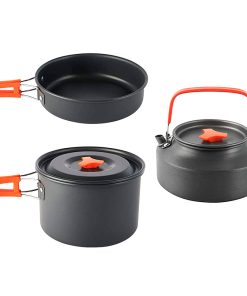 3 in 1 Camping Portable Cooking Cookware Sets CCCJ0052A